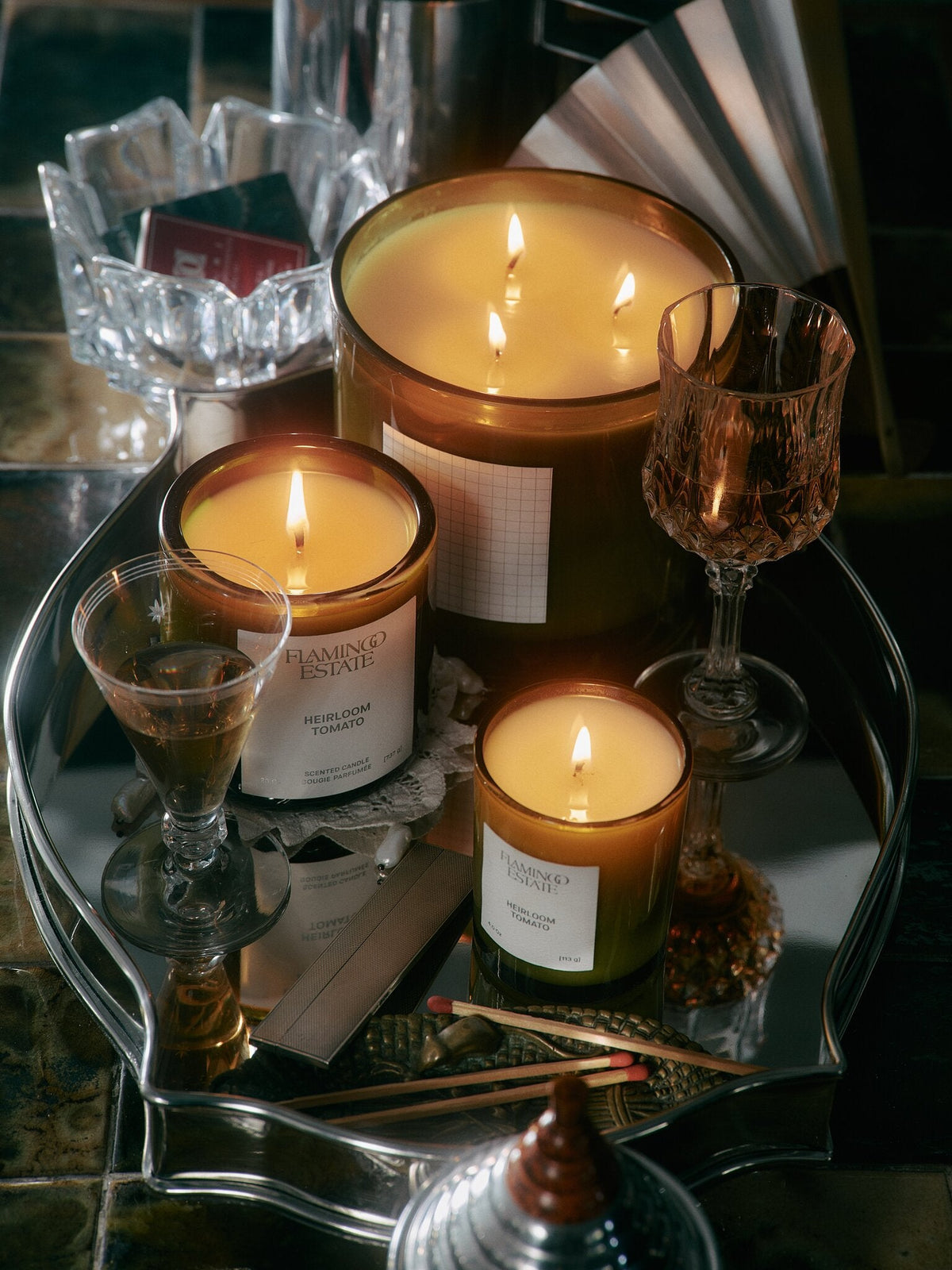 Heirloom Tomato Candle - Thirteen LuneFlamingo EstateFLAM-HTC-50991Heirloom Tomato Candle
