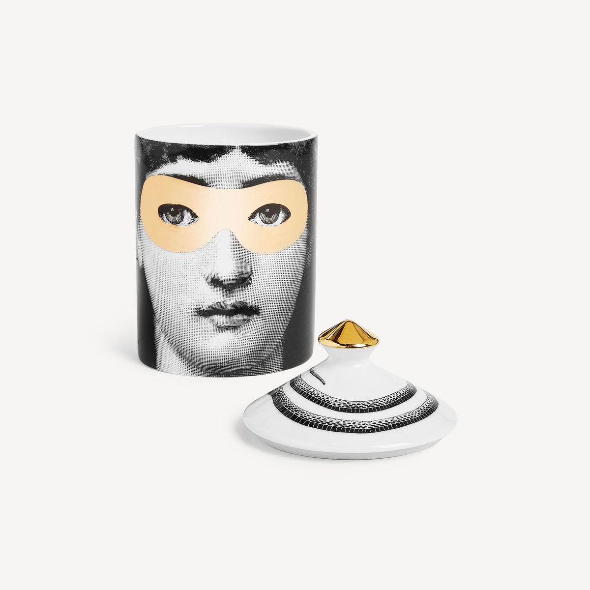 Home Fragrance- Frutto Proibito- Mascherina Small Candle - FORNASETTI