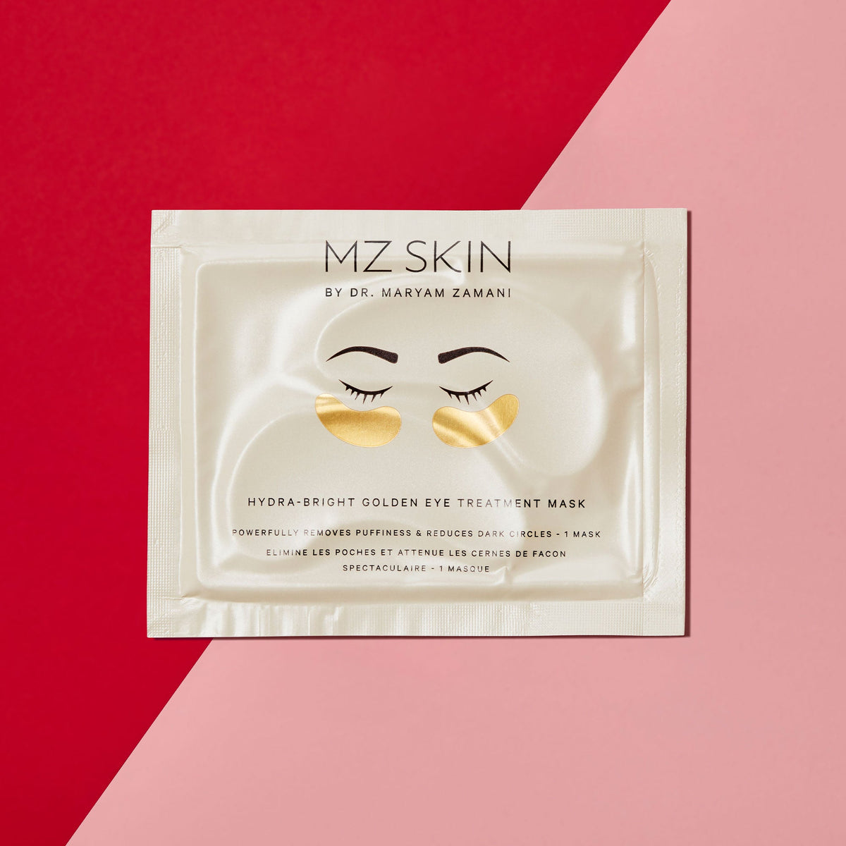 Hydra-Bright Gold Eye Mask Pack of 5 - MZ Skin