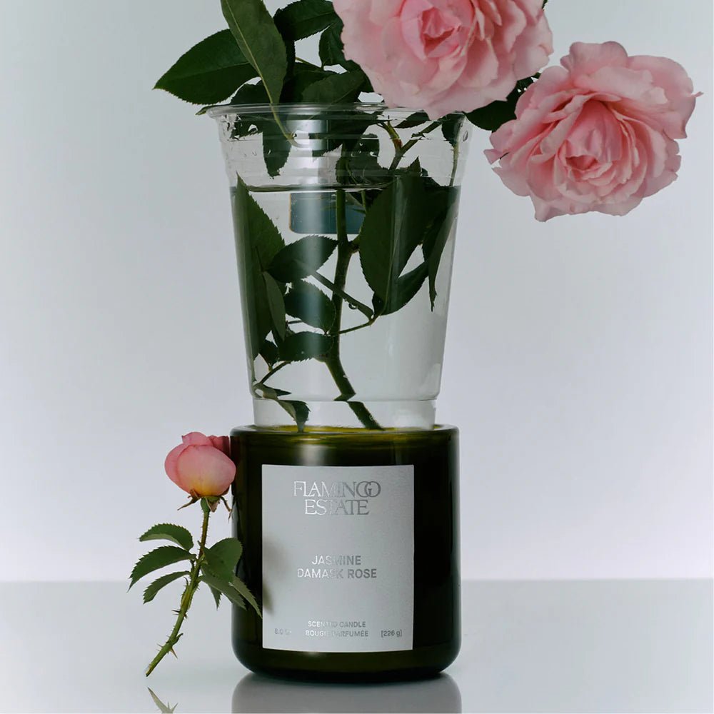 Jasmine Damask Rose Candle - Thirteen LuneFlamingo EstateFLAM-JDRC-50990Jasmine Damask Rose Candle