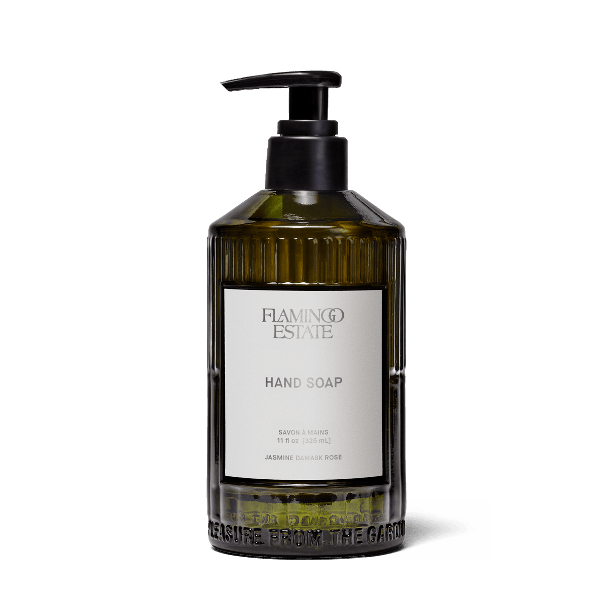 Jasmine Damask Rose Glass Hand Soap - Thirteen LuneFlamingo EstateJasmine Damask Rose Glass Hand Soap