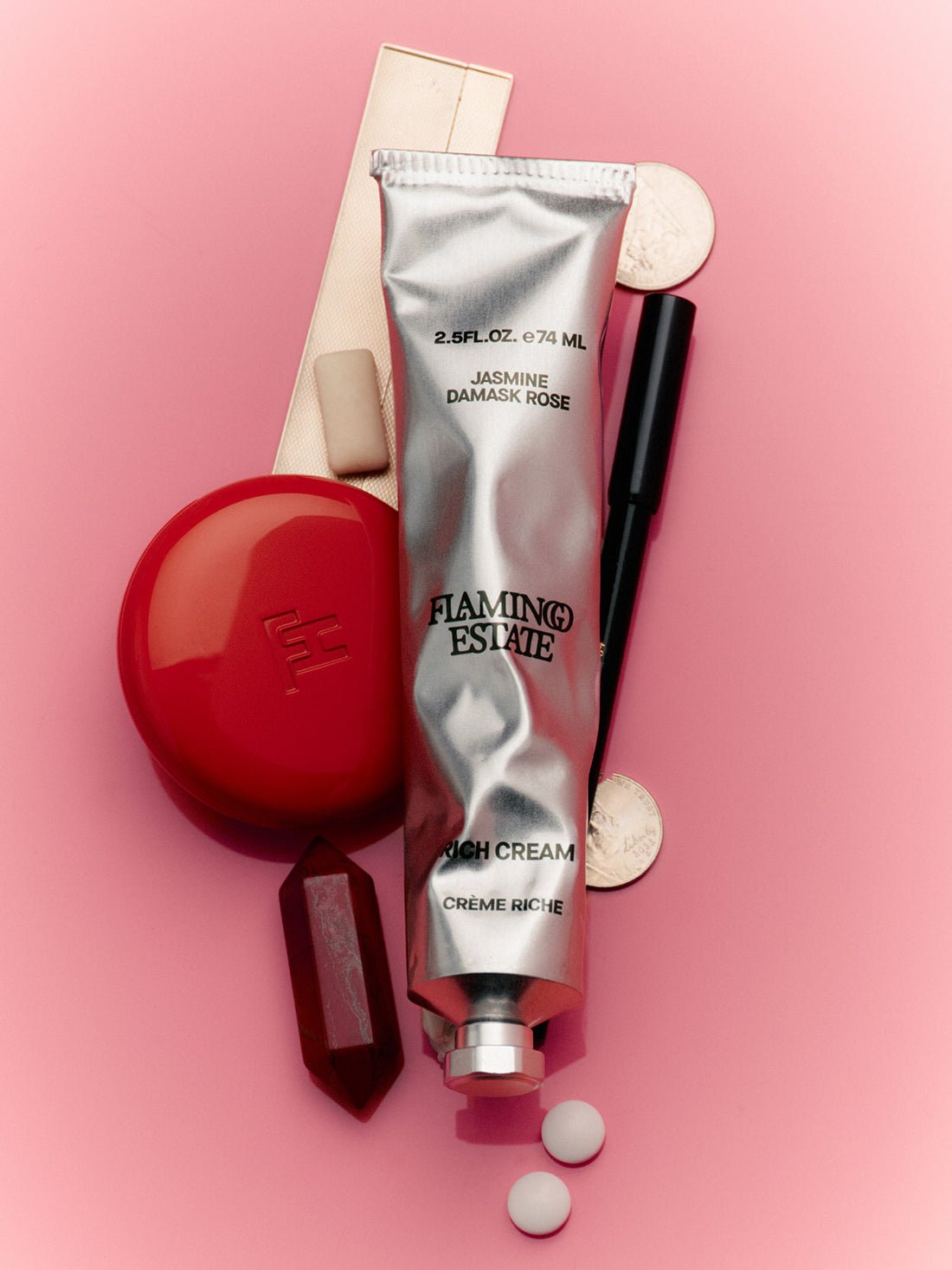 Jasmine Damask Rose Rich Cream - Thirteen LuneFlamingo EstateFLAM-JDRRC-50994Jasmine Damask Rose Rich Cream