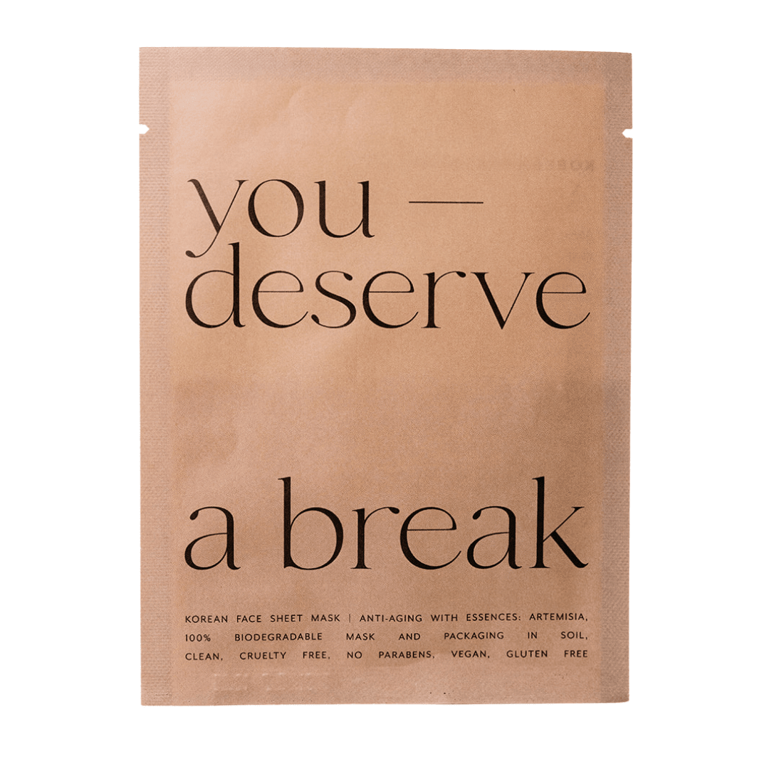 Korean Sheet Mask - You Deserve a Break - Lucky Owl
