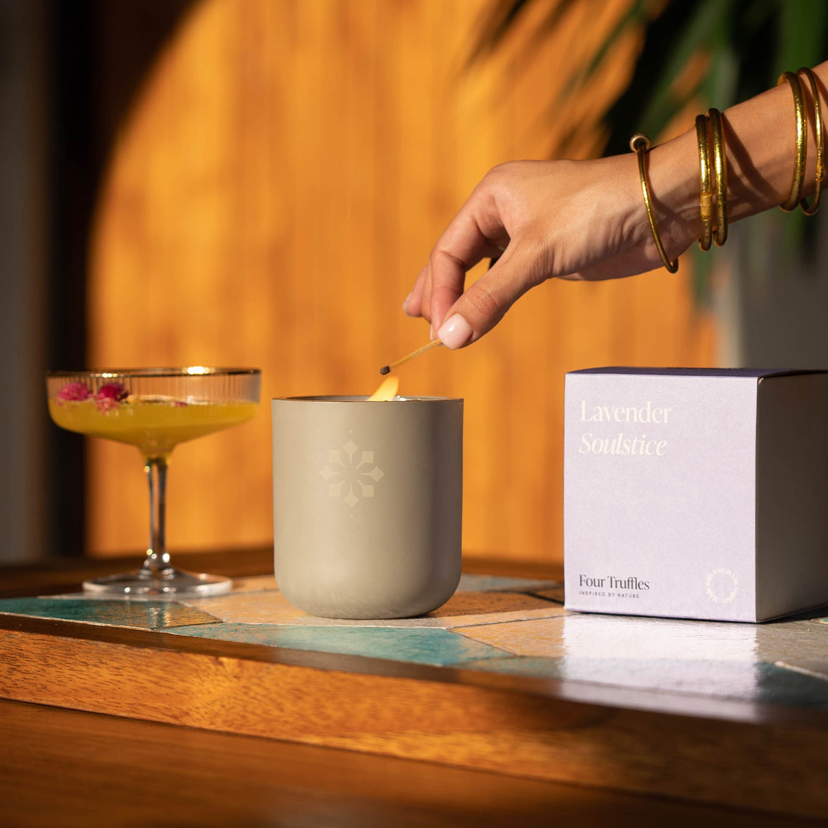 Lavender Soulstice Candle - Four Truffles