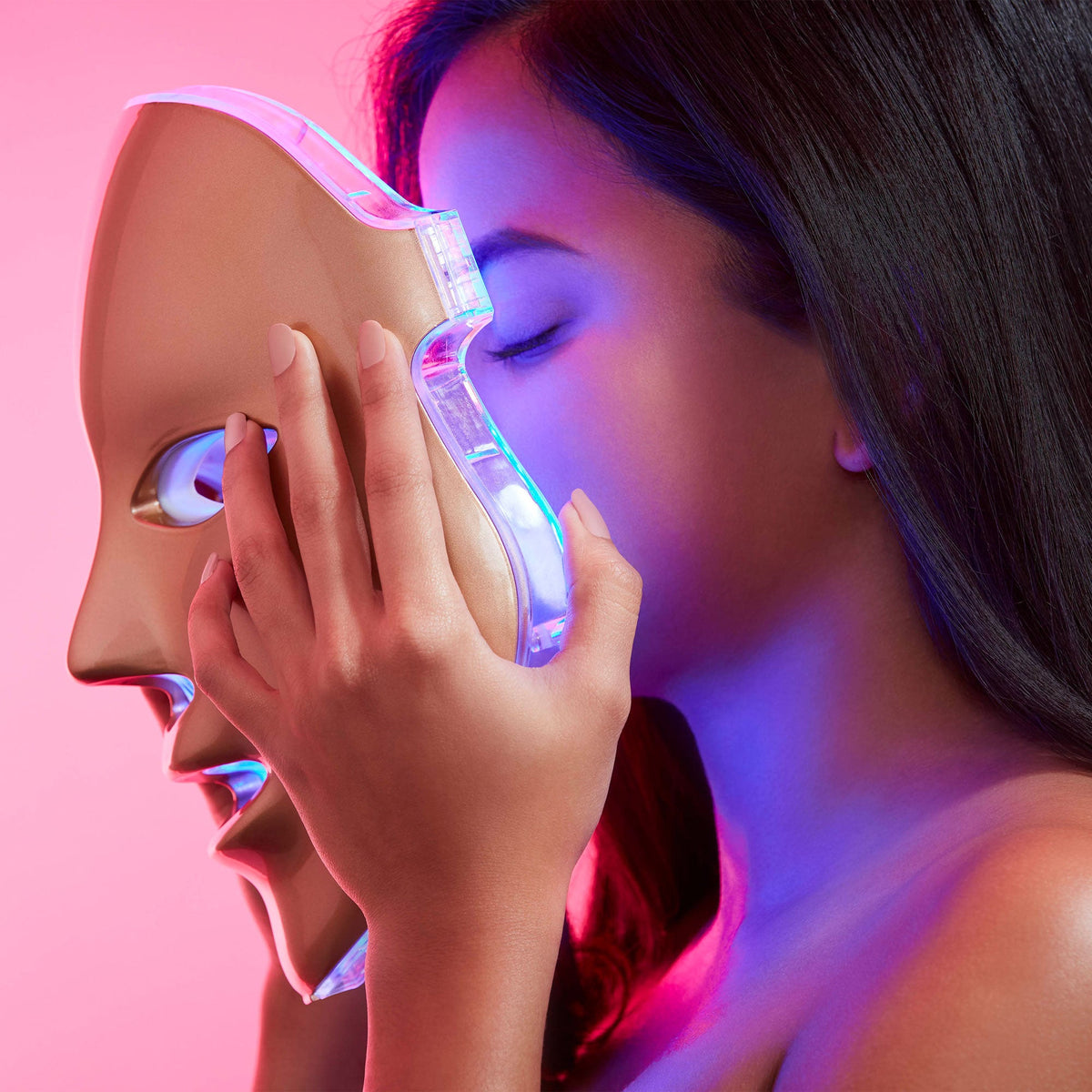 LIGHT THERAPY GOLDEN FACIAL TREATMENT DEVICE - MZ Skin