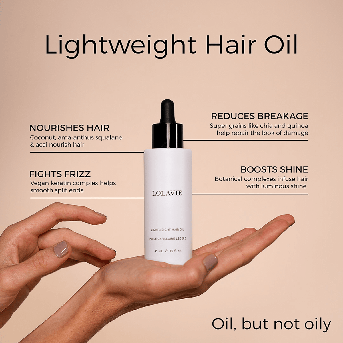 Lightweight Hair Oil - LolaVie