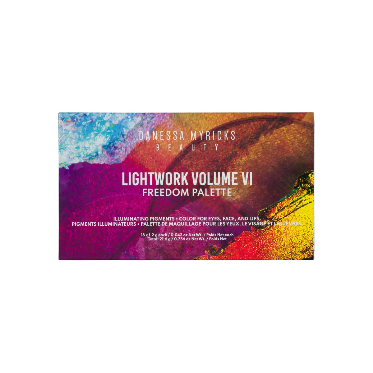 Lightwork 6 Freedom Palette - Danessa Myricks Beauty