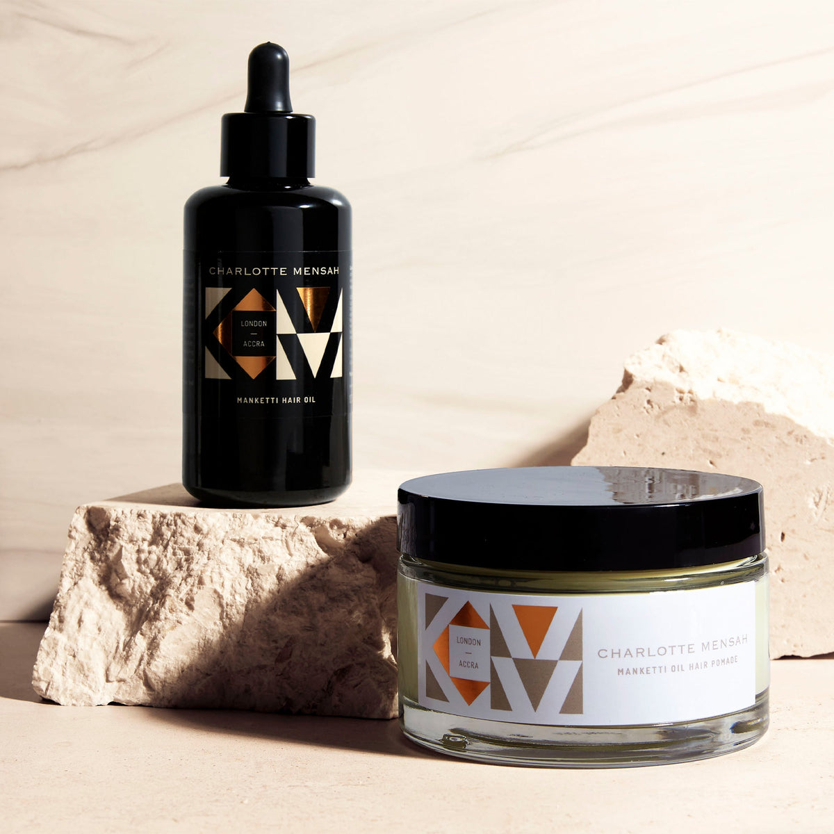 Manketti Oil Hair Pomade - Charlotte Mensah