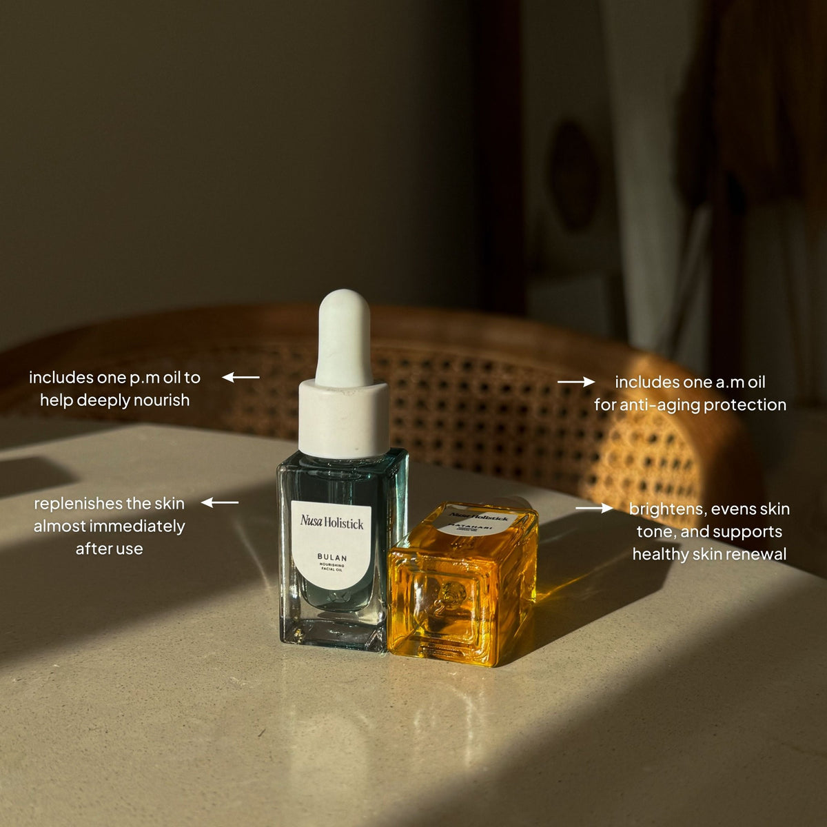 Mini Facial Oil Duo Set - Nusa Holistick