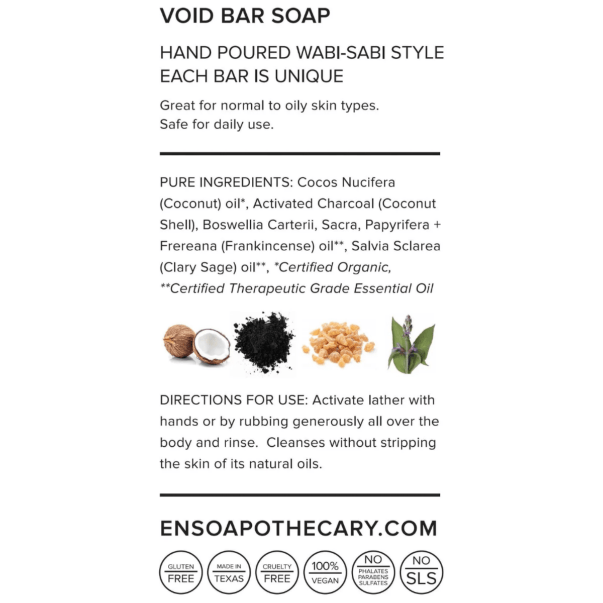 No 5 Void Massage Body Bar - Thirteen LuneBath & Body < Bath & Shower < Body Wash & CleansersEnsō ApothecaryENSAPO-20472-VOI5 ozNo 5 Void Massage Body Bar