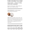No 6 Pure Coconut Massage Body Bar - Ensō Apothecary