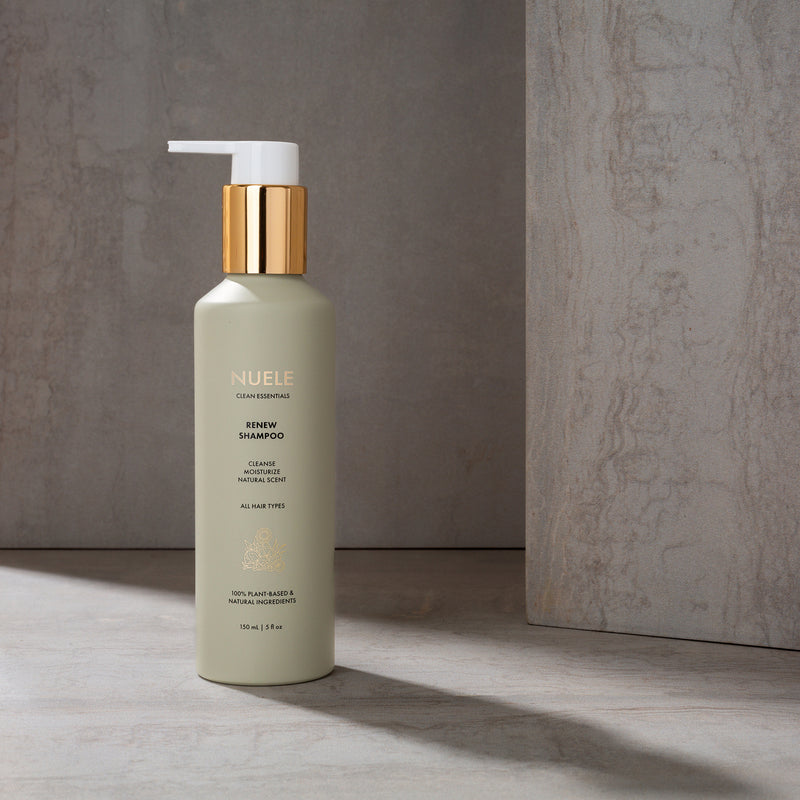 A moisturizing shampoo that removes buildup without stripping hair.