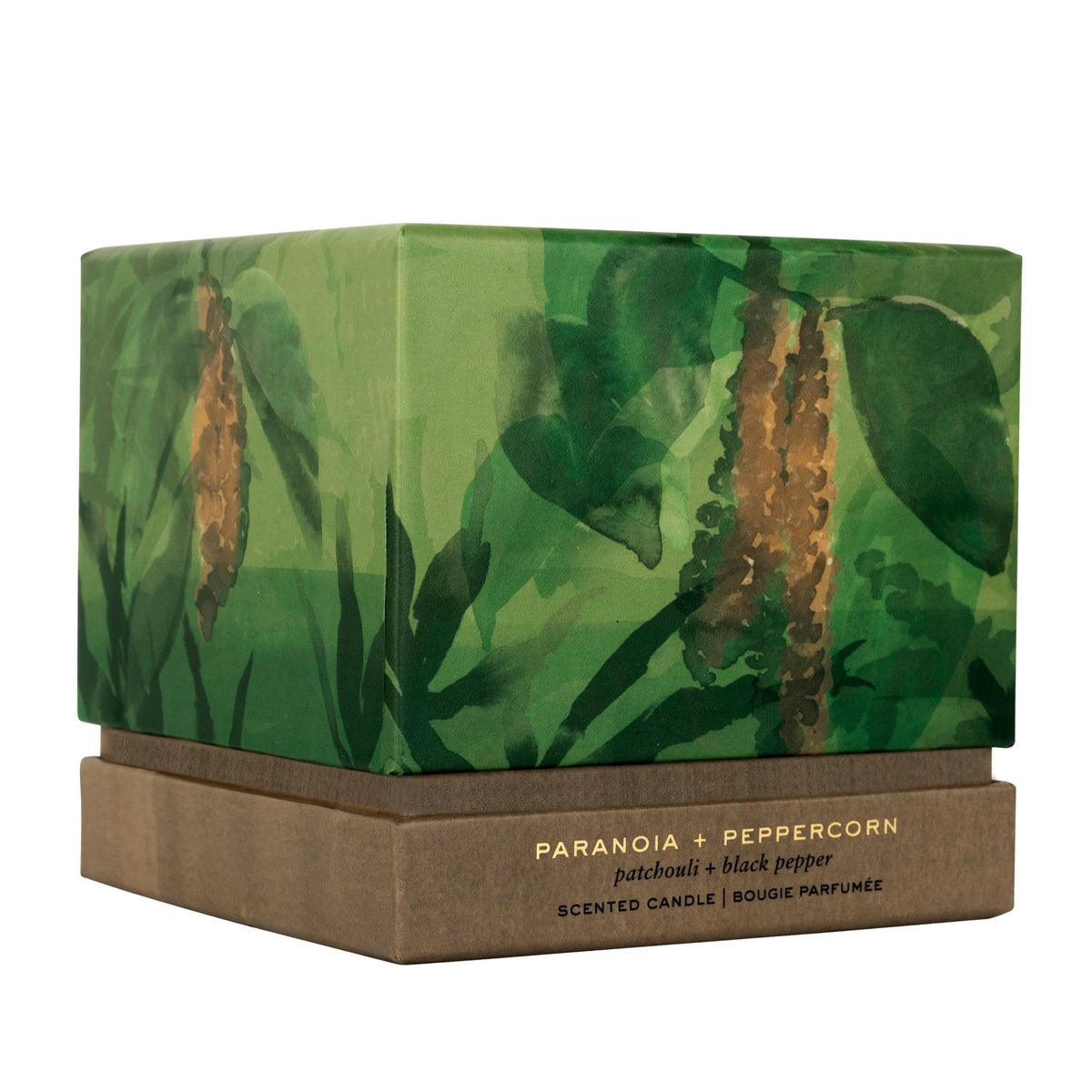 Paranoia + Peppercorn Scented Candle - Patchouli and Black Pepper - Control & Chaos