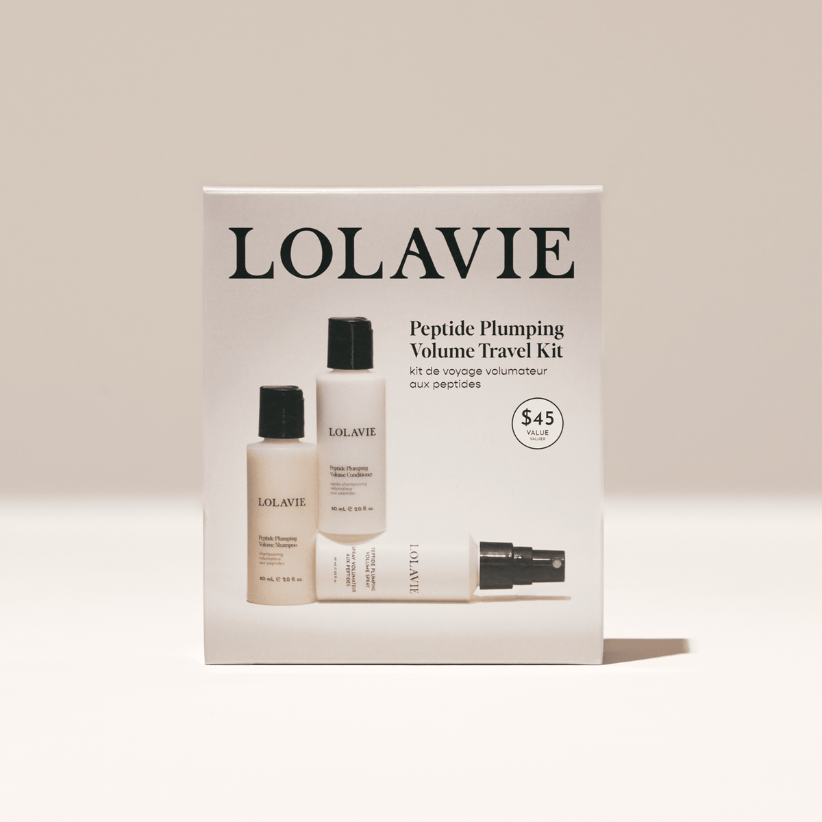 Peptide Plumping Volume Travel Kit - LolaVie