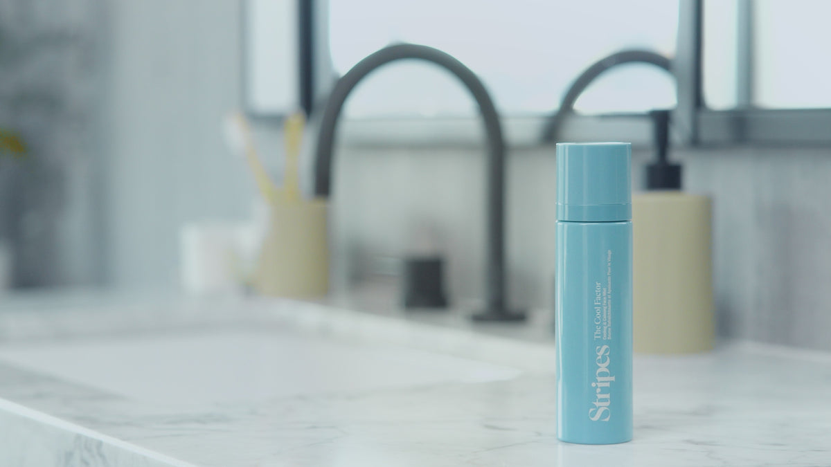 A refreshing mist made specifically for those experiencing perimenopause or menopause to help deliver a dose of cooling, calming hydration to the skin.