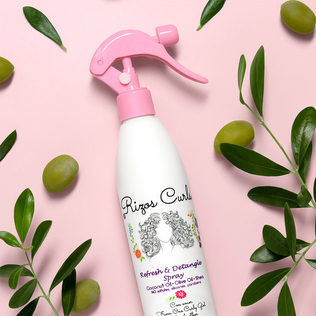 Refresh & Detangle Spray - Rizos Curls