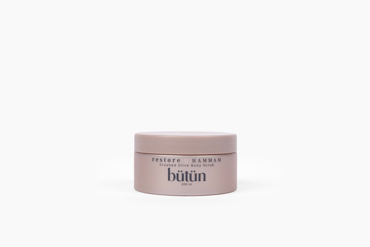 restore HAMMAM Crushed Olive Body Scrub - Bütün