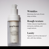 Triple-retinoid serum with peptides visibly smooths wrinkles, improves texture, and firms skin with powerful results and minimal irritation.