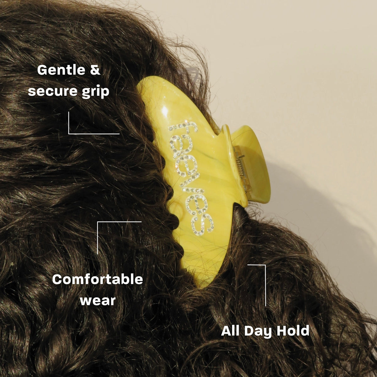 Rhinestone Hair Clip - Thirteen LuneHaircare < ToolsFAEVES BY CELESTEFAEVES-50833-RHCA hair clip that combines effortless style with all-day hold, adding fun, color, and elegance while keeping your hair secure—lightweight and durable for every occasion.
