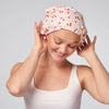 Satin-Lined Flexi Shower Cap - Cherry Print - KITSCH