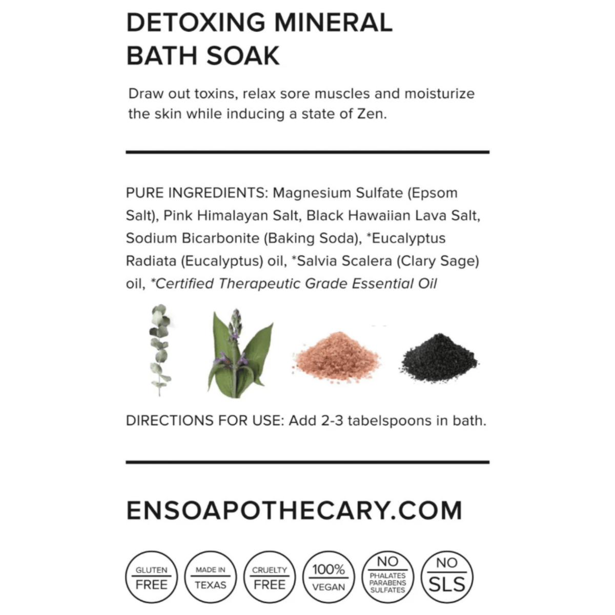 Shavasana Eucalyptus Bath Soak - Thirteen LuneBath & Body < Bath & Shower < Body Scrubs & ExfoliantsEnsō ApothecaryENSAPO-20475-SHAShavasana Eucalyptus Bath Soak