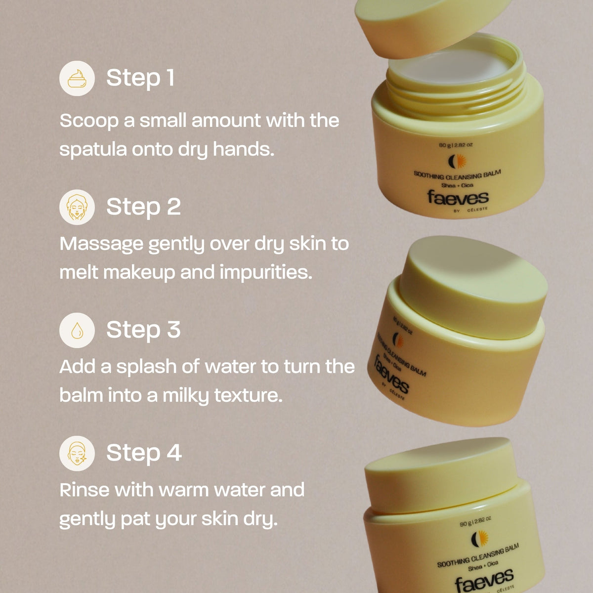 Soothing Cleansing Balm - FAEVES BY CELESTE