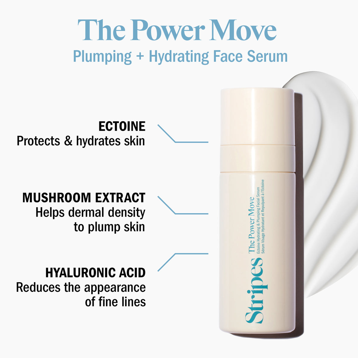 A deeply hydrating, plumping serum.