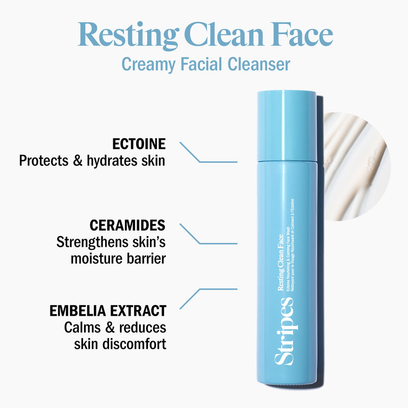 Calm, clean, and refresh skin with this creamy daily face cleanser that leaves skin hydrated and radiant.