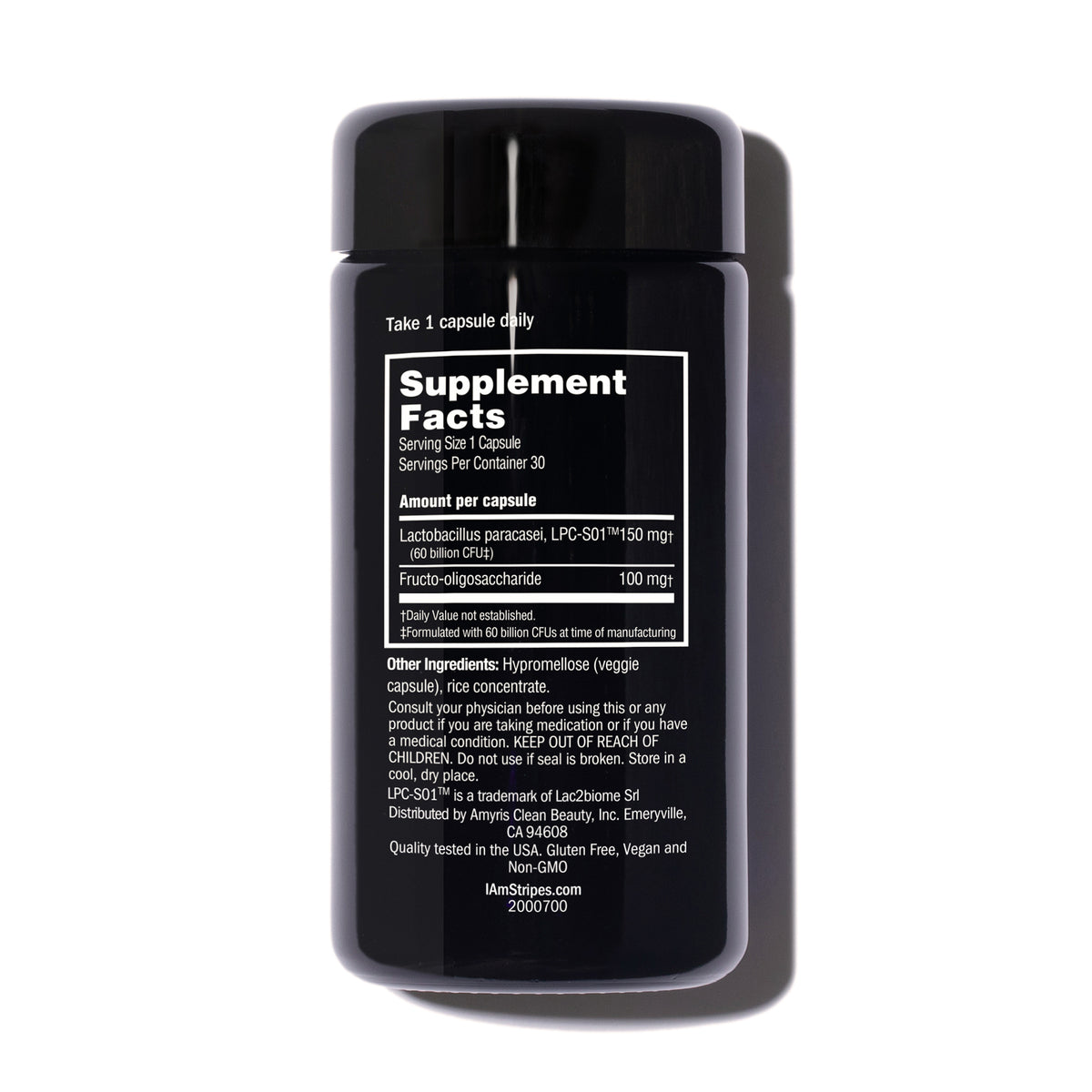 A once-a-day supplement specifically designed to promote a healthy vaginal microbiome.