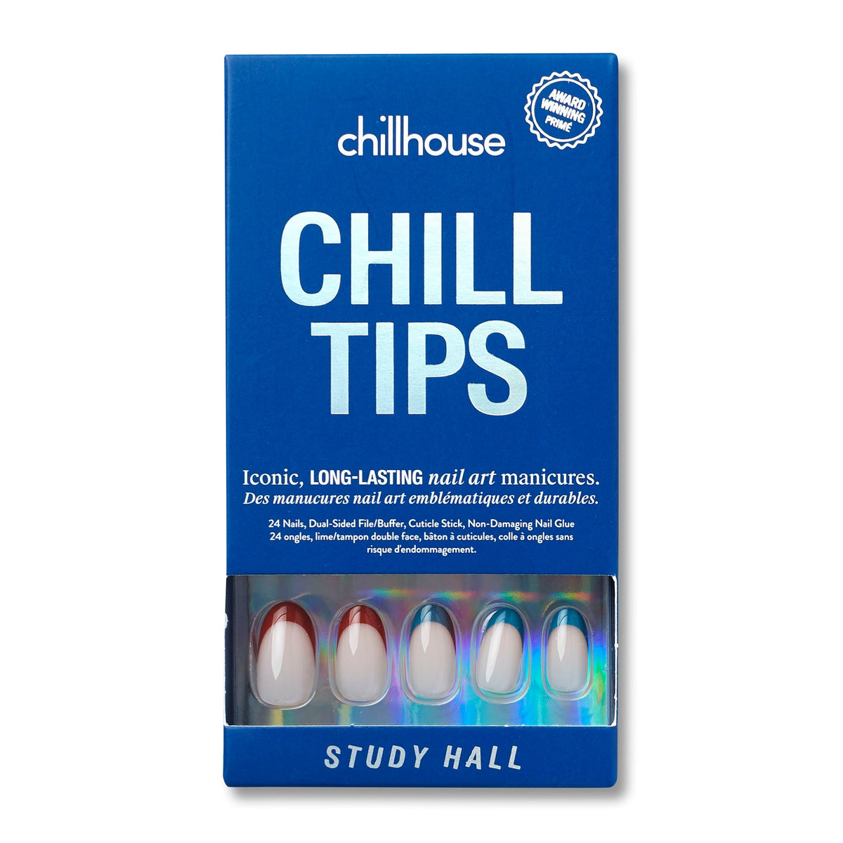 Study Hall - Thirteen LuneMakeup < Nail < Nail ArtChillhouseCHILLHO-31065-HALLChill Tips are salon-quality nail art that you can do at home with no mess, no wait time, and no smudges.