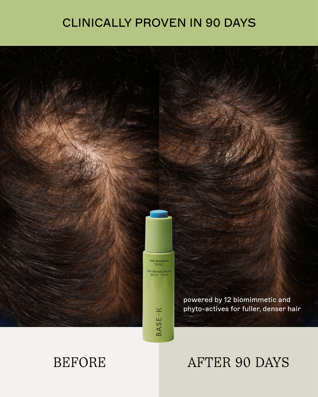 The Bamboo Tonic Hair Density Serum - Base-K