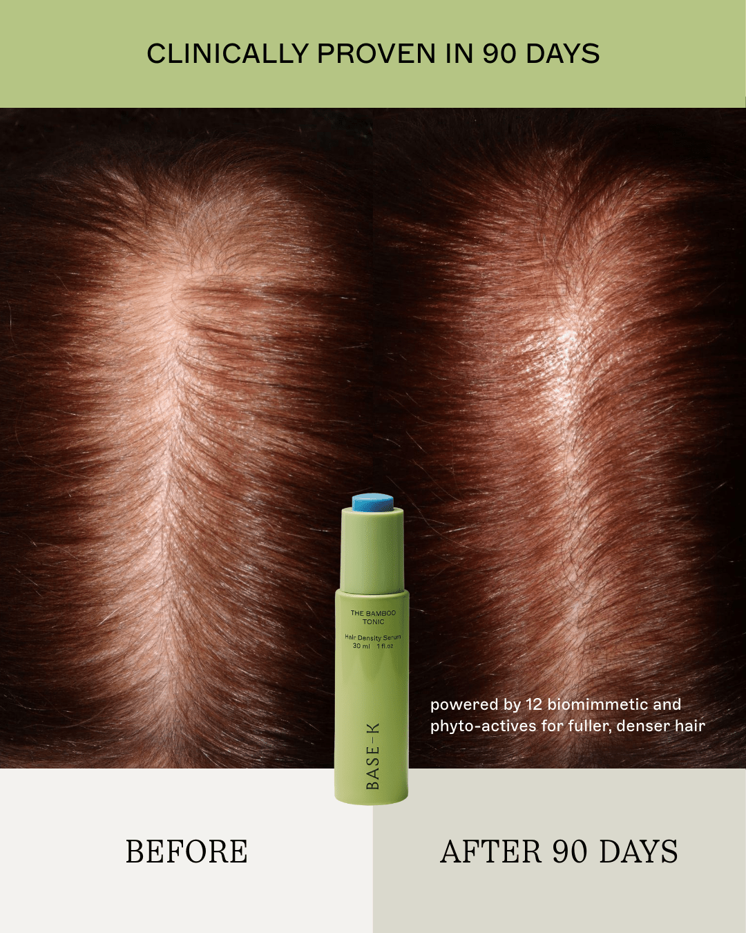 The Bamboo Tonic Hair Density Serum - Base-K