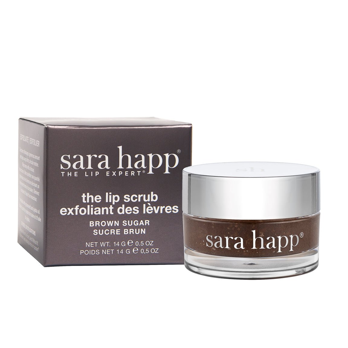 The Lip Scrub - Thirteen LuneSkincare < Lip Treatments < Lip CareSara HappSARHAP-21471-BROBrown SugarThe Lip Scrub
