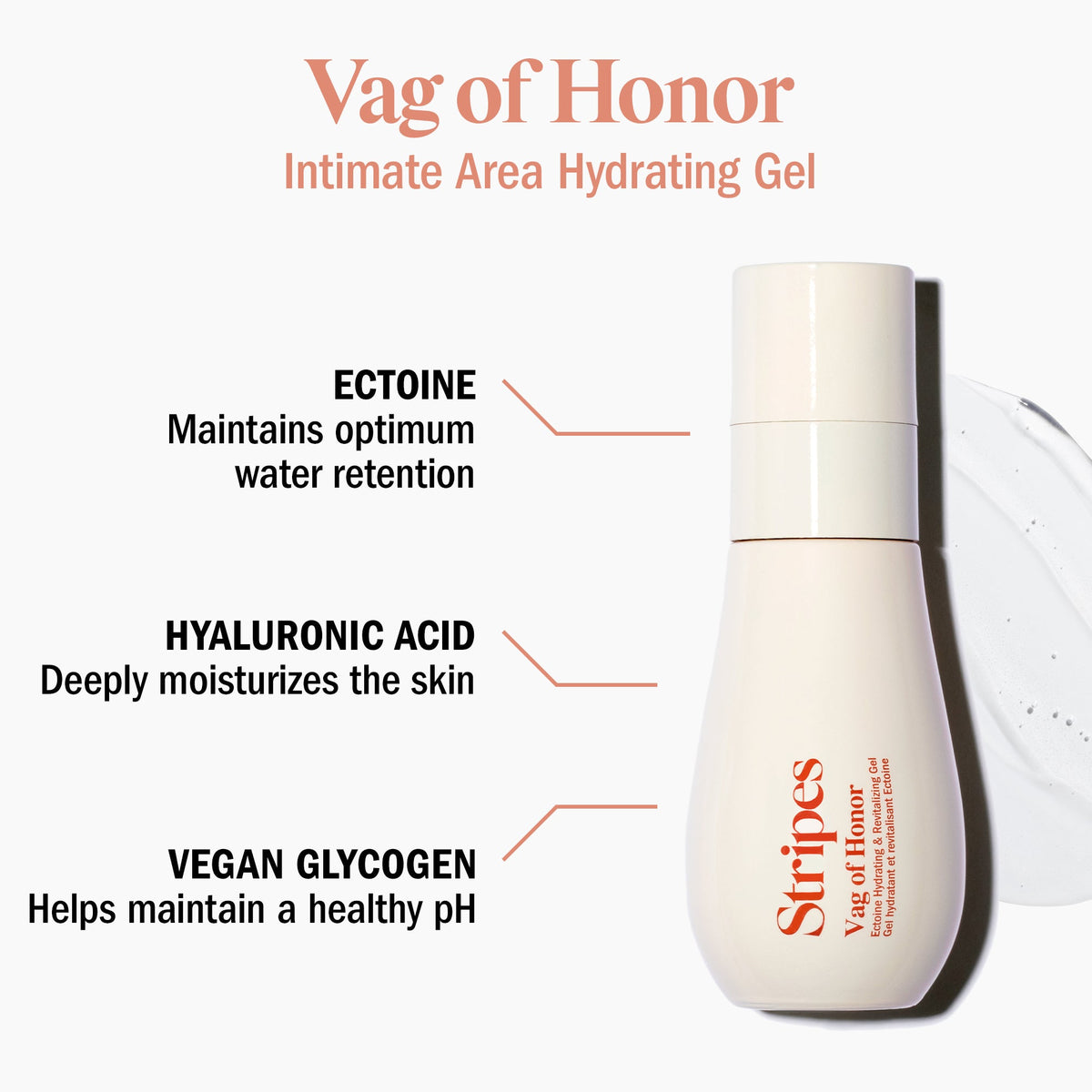 Vag of Honor - Hydrating Gel - Stripes