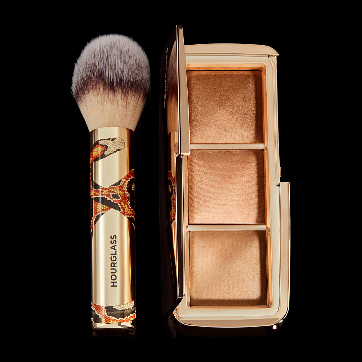 Veil Travel Powder Brush - Snake - Hourglass Cosmetics