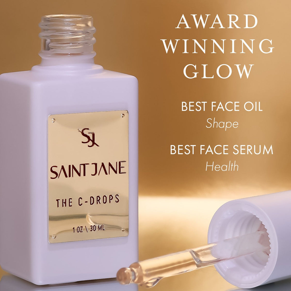 Vitamin C Glow Drops - Brightening Serum - Thirteen LuneSkincare < Moisturizers < Face OilSaint Jane BeautySAIJAN-31006-GLO30 mLFresh-pressed vitamin C drops that act as a powerful resurfacer and brightener.