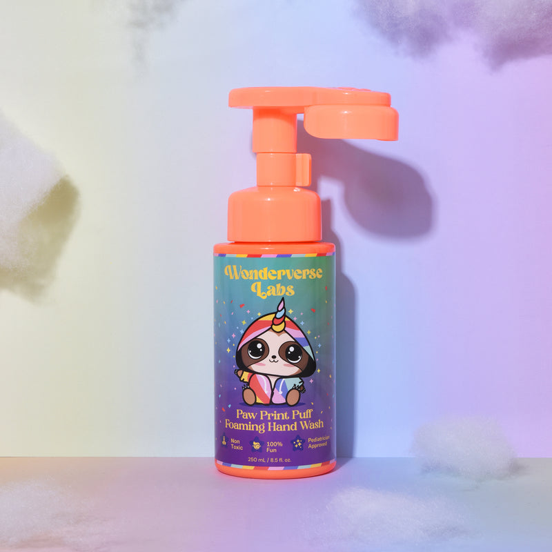 This foaming hand wash is tough on germs but gentle on skin.