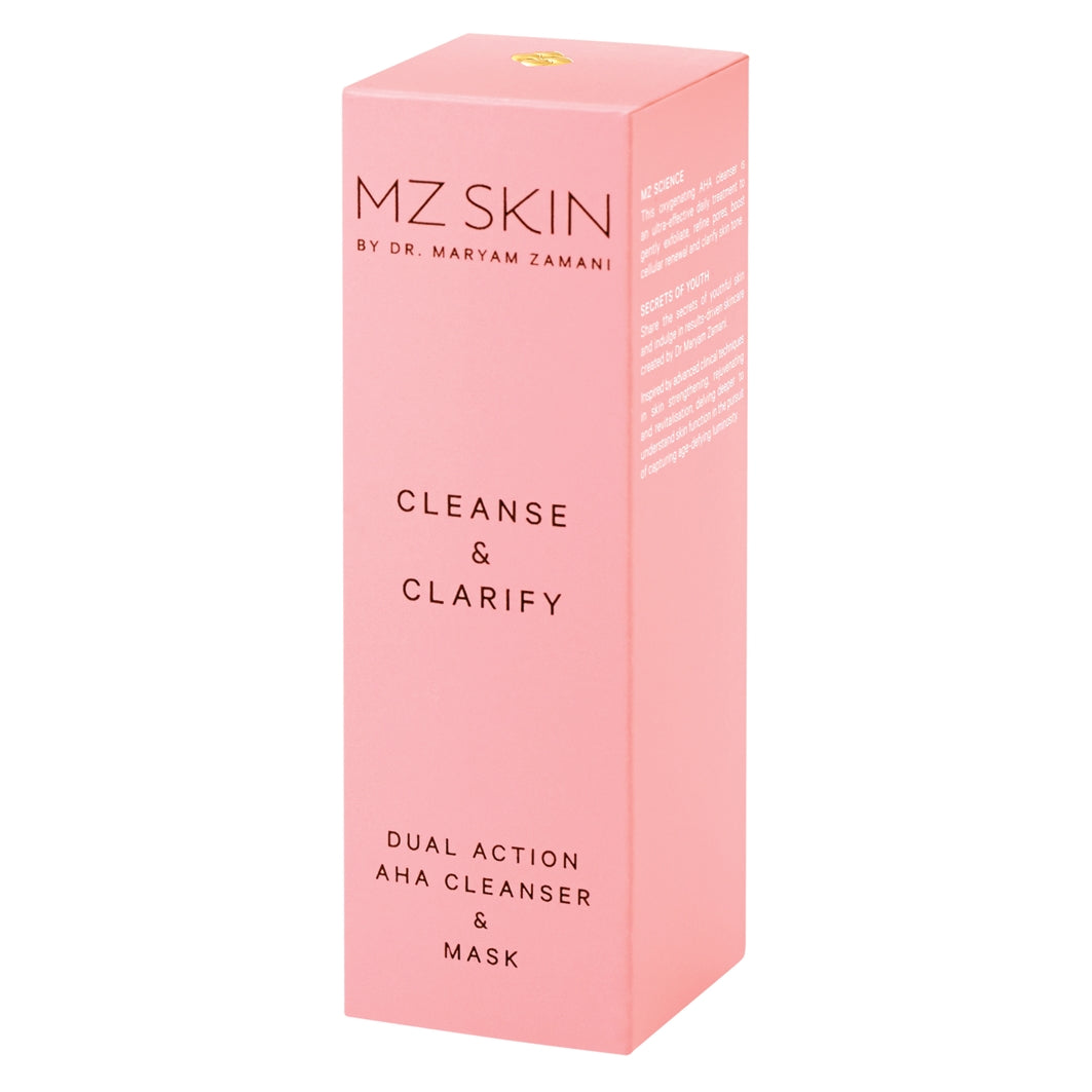 CLEANSE & CLARIFY Dual Action AHA Cleanser & Mask