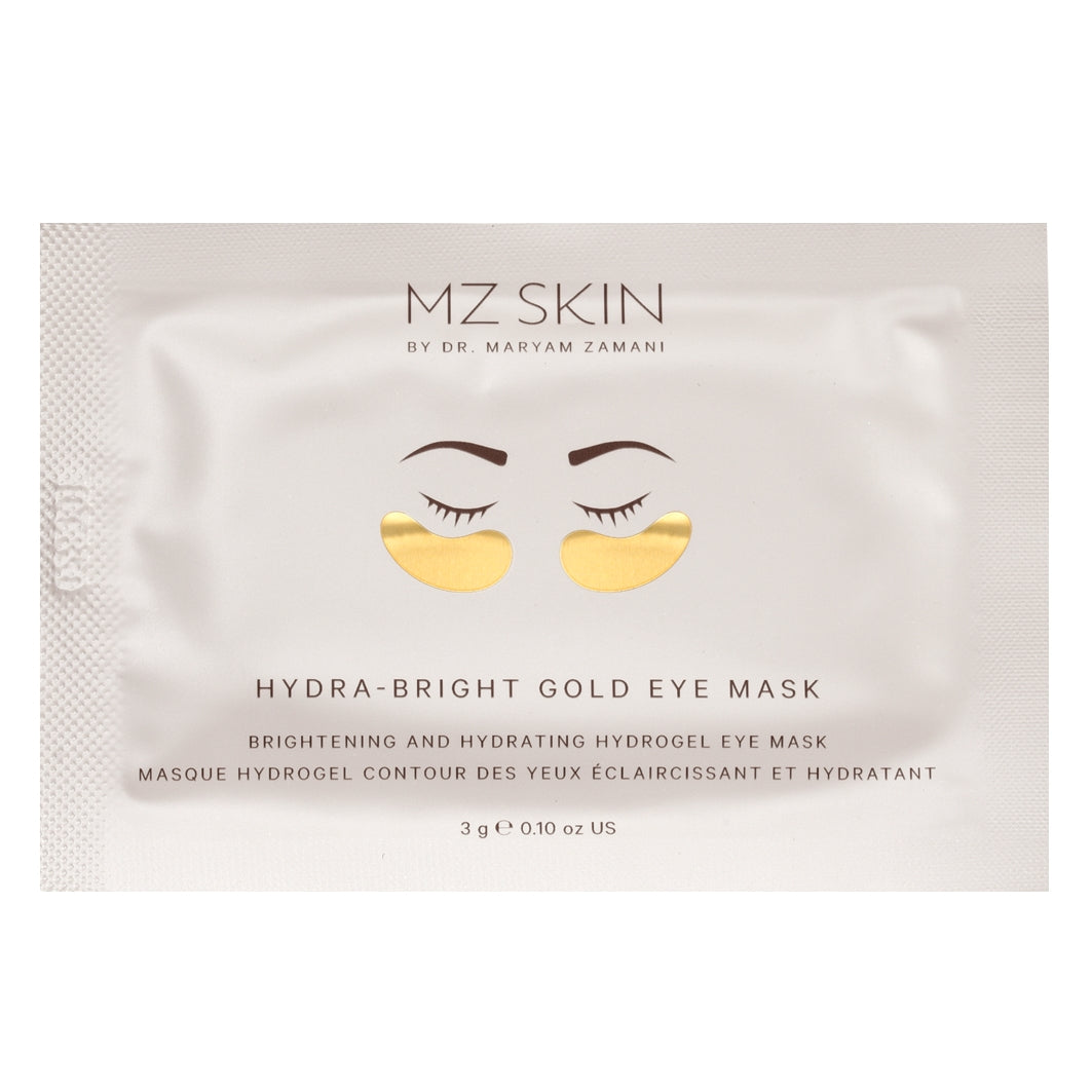 Hydra-Bright Gold Eye Mask Pack of 5