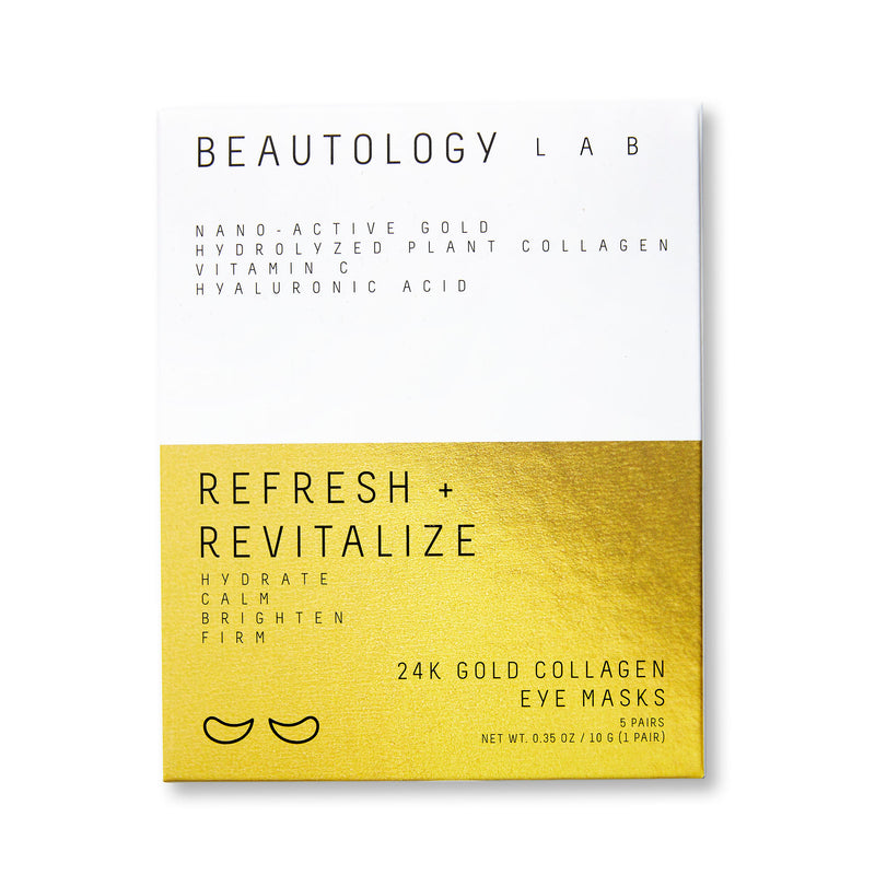A 24K gold restorative eye mask that visibly improves elasticity, puffiness, dark circles, and fine lines and wrinkles with ingredients that are found in nature and backed by science.