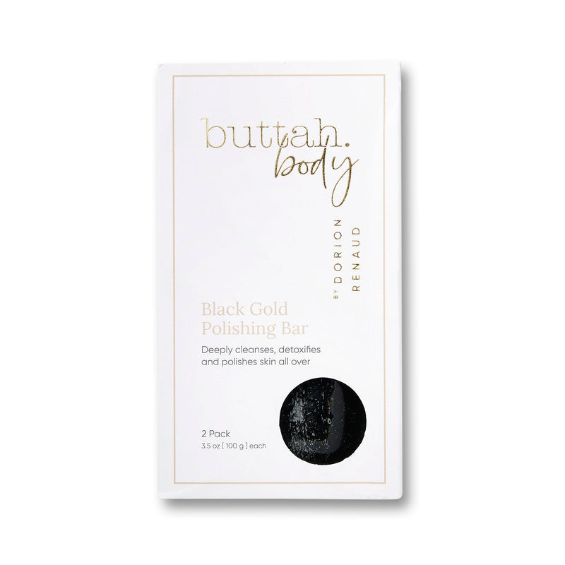 Black Gold Skin Polishing Bar - 2 Pack