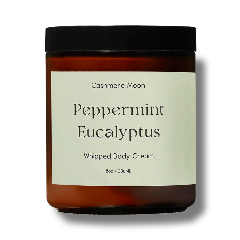 An invigorating peppermint and eucalyptus-scented whipped body butter for head-to-toe moisture.