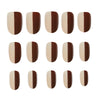 A non-toxic, reusable press-on nail set with chic artistic edge.