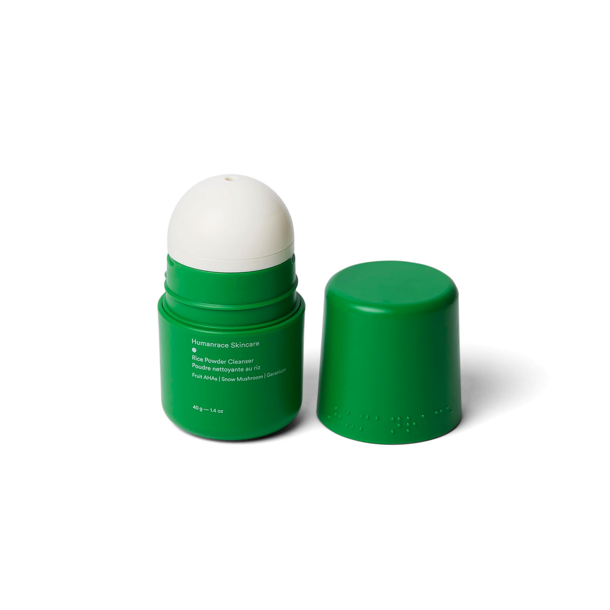 A gentle powder-to-foam cleanser that works with water to purify, balance, and brighten the skin.