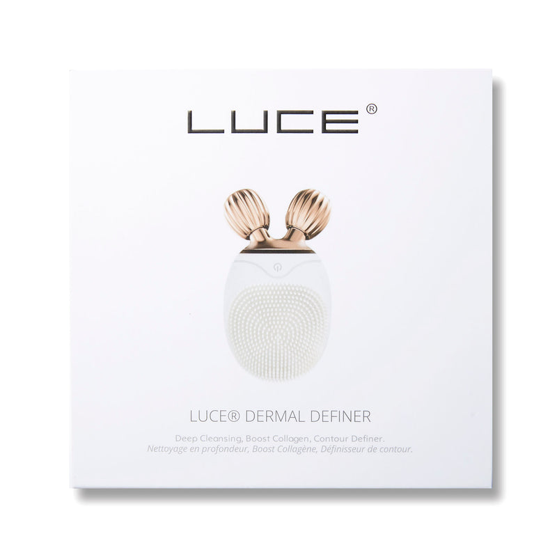 LUCE Dermal Definer, Anti-Aging Facial Cleansing + Roller