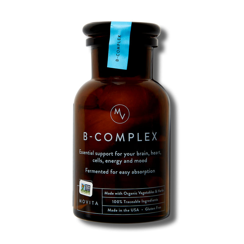 A B-complex vitamin supplement that provides the essential support for your brain, heart, and mood.