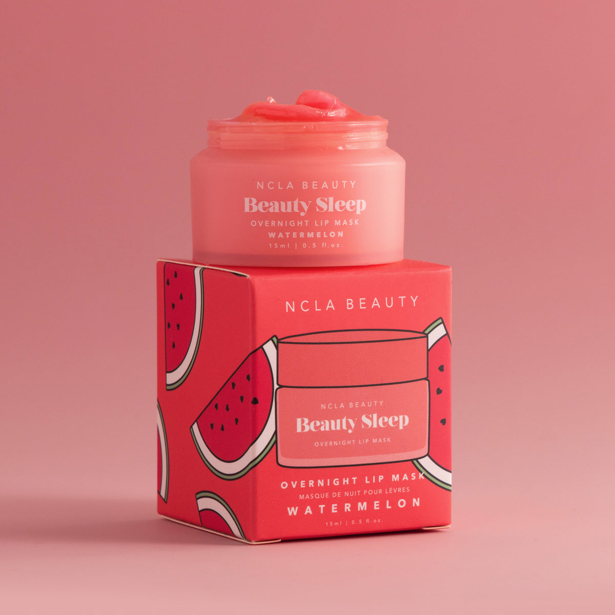 An overnight lip mask formulated with clean and vegan ingredients like castor seed oil and shea butter that hydrate, soothe, and nourish lips.