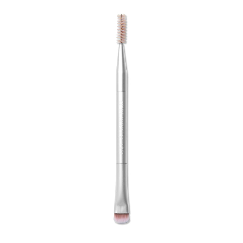 A dual-sided eyebrow brush that easily allows for creating a soft, defined, natural brow shape.