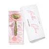 Single Handle Jade Crystal Roller with Ridges