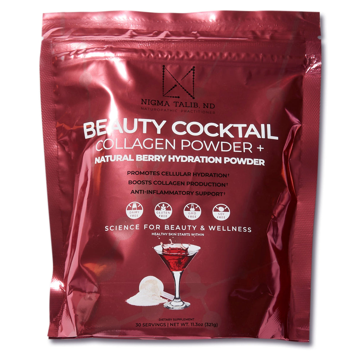 Beauty Cocktail Collagen Powder (pouch) - Dr. Nigma Talib
